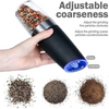 Automatic Electric Gravity Induction Salt and Pepper Grinder