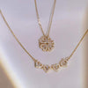 4Ever® Four Leaf Heart Shape Necklace